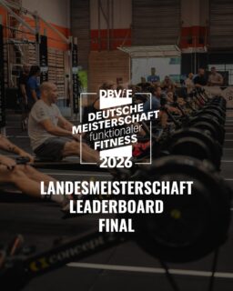 🏆 Landesmeisterschaft: Video Judging abgeschlossen und Leaderboard final!

Die Bewertung ist beendet und die Rangliste steht fest. Ab nächster Woche starten die Einladungen für die Deutsche Meisterschaft.

Bitte prüft eure Scores noch einmal sorgfältig, falls ihr teilgenommen habt, um sicherzustellen, dass alles korrekt erfasst wurde.

Für die Teams of 2 beginnen die Einladungen eine Woche später, da die erste Welle für die Individualathlet:innen zuerst abgeschlossen sein muss.

Ein gigantisches Dankeschön an alle Volunteers und Technical Officials, besonders an David als Head Technical Official, für euren unglaublichen Einsatz und die professionelle Begleitung!

––––––––––––––––––––––––––––––––––––––––––
🙋‍♀️ WERDE MITGLIED IM DBVFF
↪︎ Unterstütze den gemeinnützigen Verbandssport
http://www.dbvff.de

––––––––––––––––––––––––––––––––––––––––––

#dbvff #functionalfitness #funktionalefitness #verbandssport #dm2026 #deutschemeisterschaft2026 #wildcard2026 #roadtodm